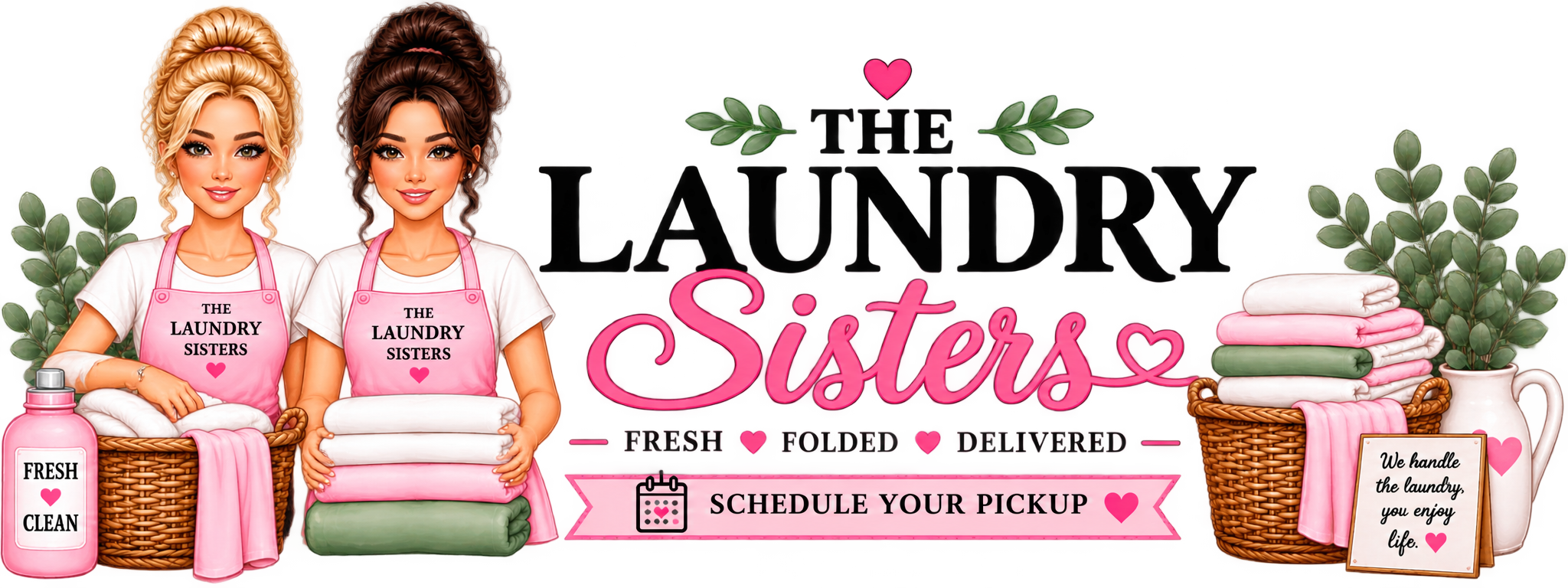 The Laundry Sisters — fresh, folded & delivered